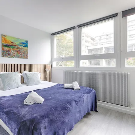 Apartment Saint Fargeau Gambetta Ii Lovely 4p 1br Paris