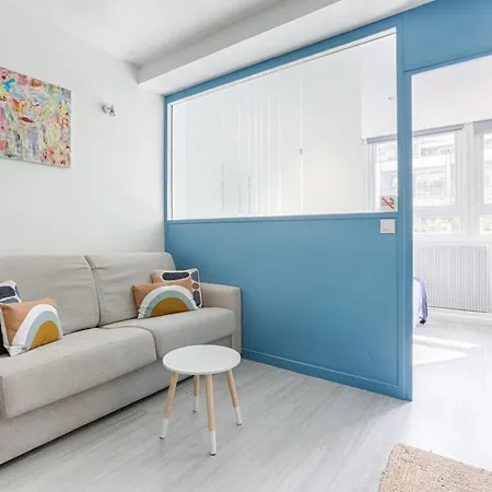 Saint Fargeau Gambetta Ii Lovely 4p 1br Apartment